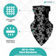 Bandana with Earloops - Design 9
